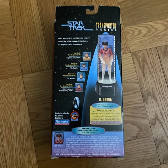 1998 Star Trek The Original Series Transporter Series Action Figures NEW - Picture 3 of 3